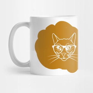 Cat in spectacles Mug